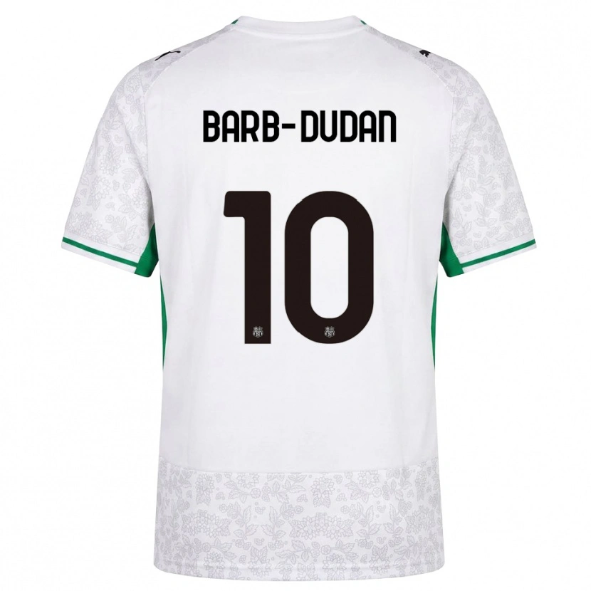 Danxen Dámské Marco Barb-Dudan #10 Bílá Černá Zelená Daleko Hráčské Dresy 2026/27 Dres