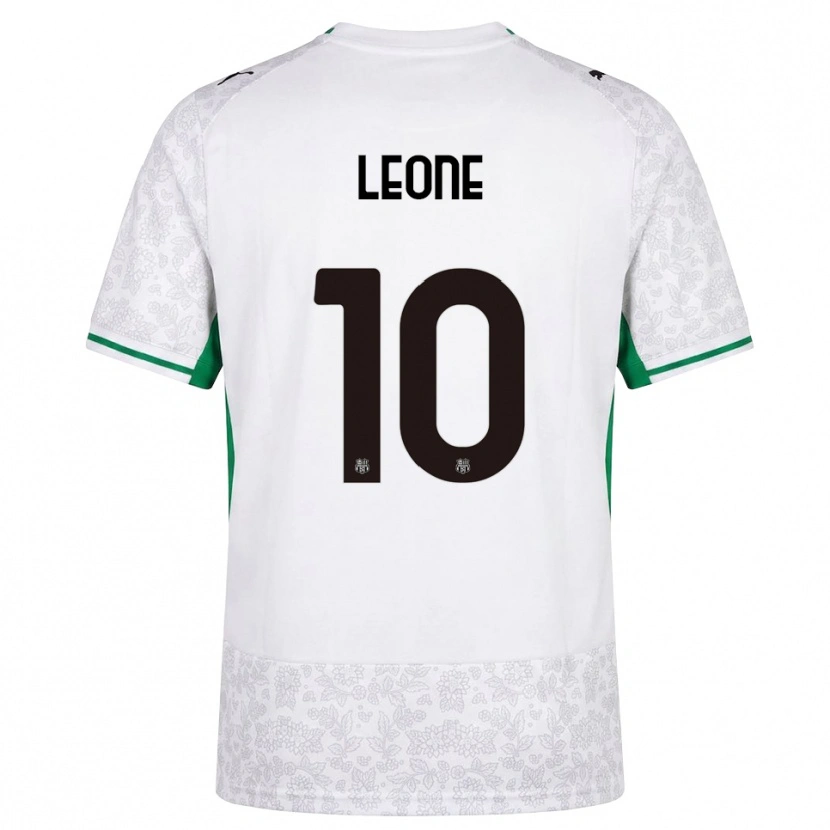 Danxen Dámské Kevin Leone #10 Bílá Černá Zelená Daleko Hráčské Dresy 2026/27 Dres