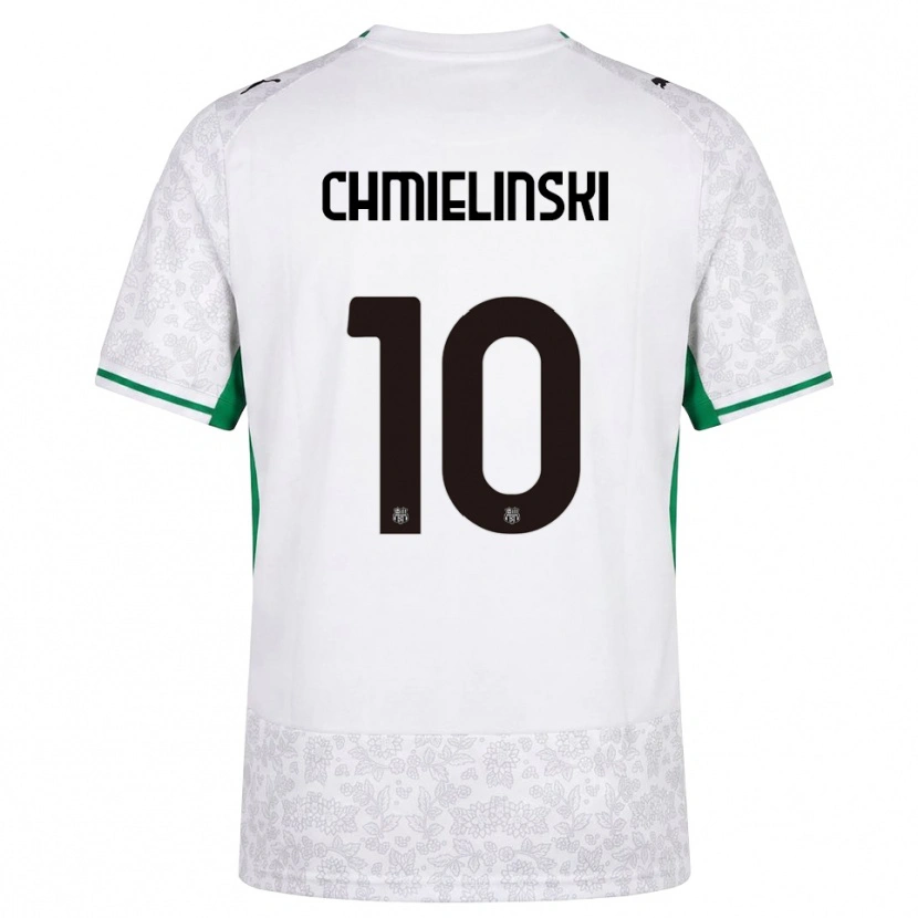 Danxen Dámské Gina Maria Chmielinski #10 Bílá Černá Zelená Daleko Hráčské Dresy 2026/27 Dres