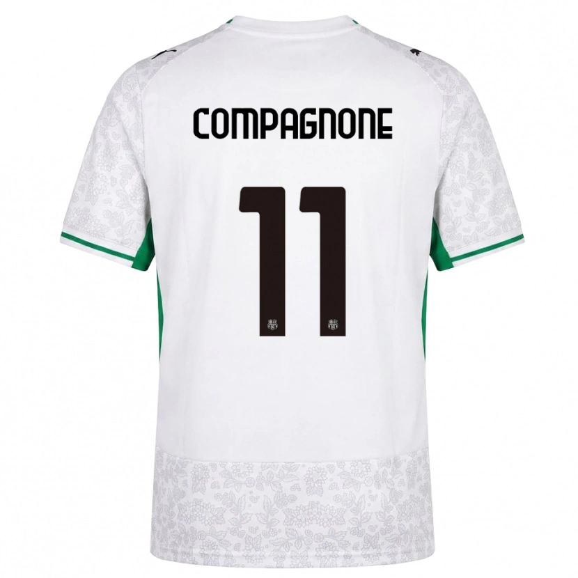 Danxen Dámské Pasquale Compagnone #11 Bílá Černá Zelená Daleko Hráčské Dresy 2026/27 Dres