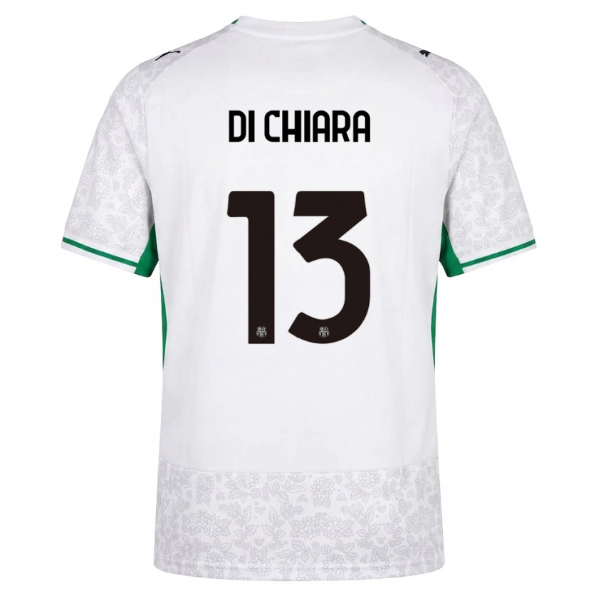 Danxen Dámské Crescenzo Di Chiara #13 Bílá Černá Zelená Daleko Hráčské Dresy 2026/27 Dres