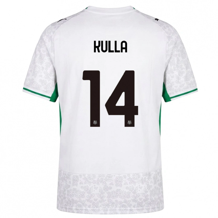 Danxen Dámské Gabriel Kulla #14 Bílá Černá Zelená Daleko Hráčské Dresy 2026/27 Dres