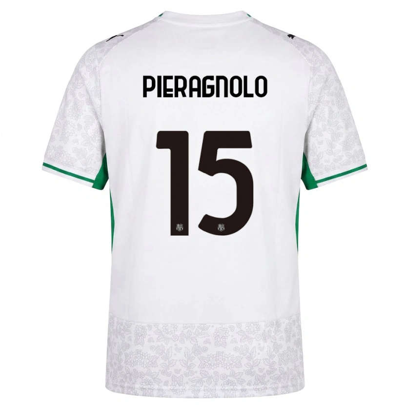 Danxen Dámské Edoardo Pieragnolo #15 Bílá Černá Zelená Daleko Hráčské Dresy 2026/27 Dres