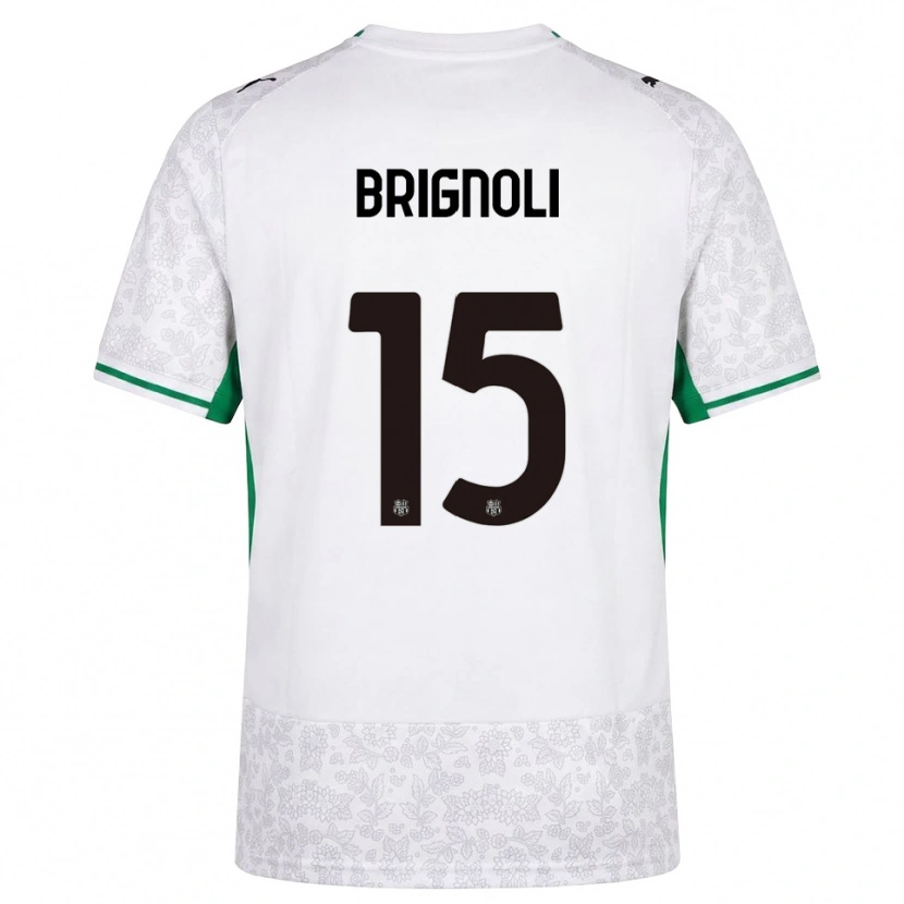 Danxen Dámské Benedetta Brignoli #15 Bílá Černá Zelená Daleko Hráčské Dresy 2026/27 Dres