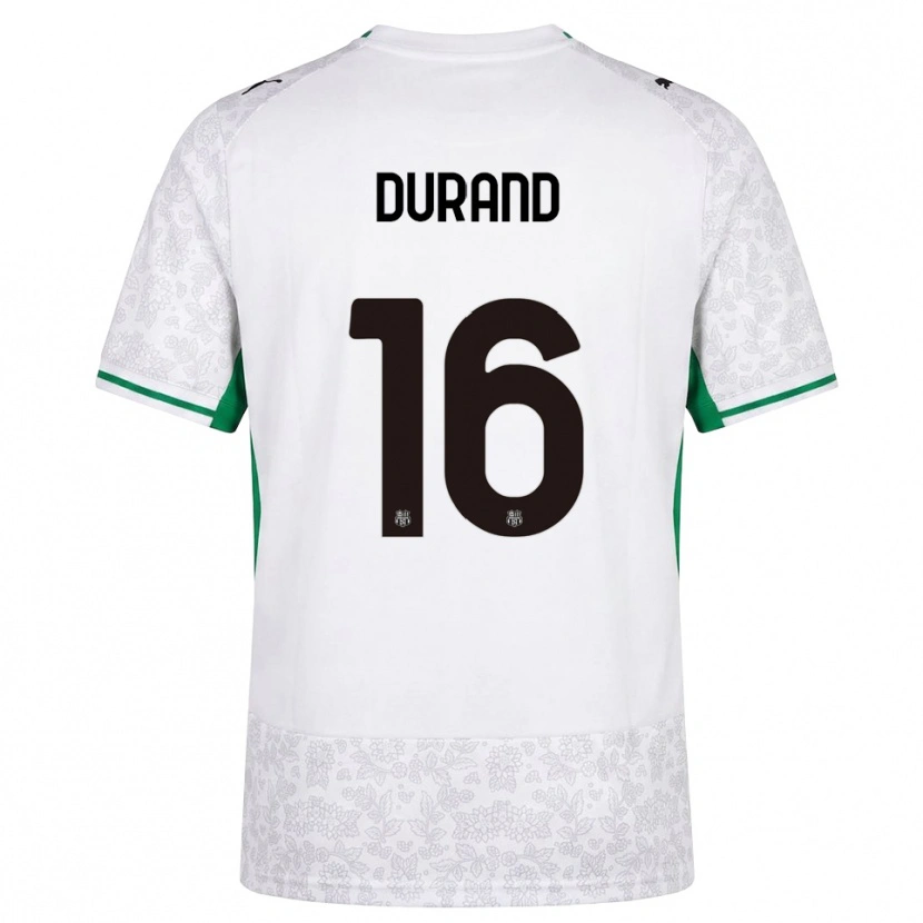 Danxen Dámské Solène Durand #16 Bílá Černá Zelená Daleko Hráčské Dresy 2026/27 Dres