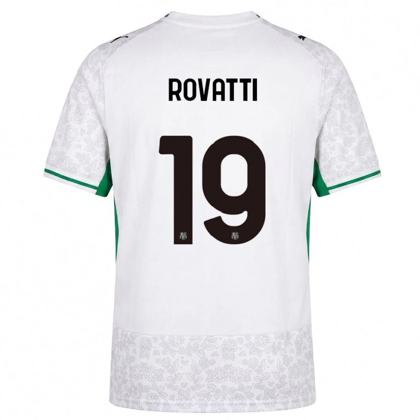 Danxen Dámské Matteo Rovatti #19 Bílá Černá Zelená Daleko Hráčské Dresy 2026/27 Dres