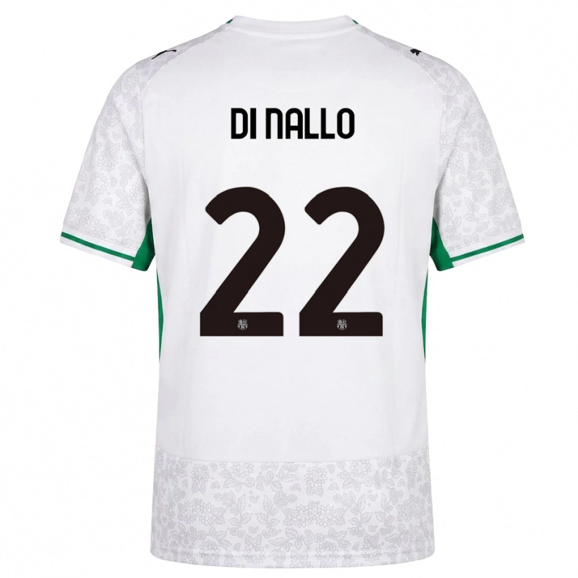 Danxen Dámské Erica Di Nallo #22 Bílá Černá Zelená Daleko Hráčské Dresy 2026/27 Dres