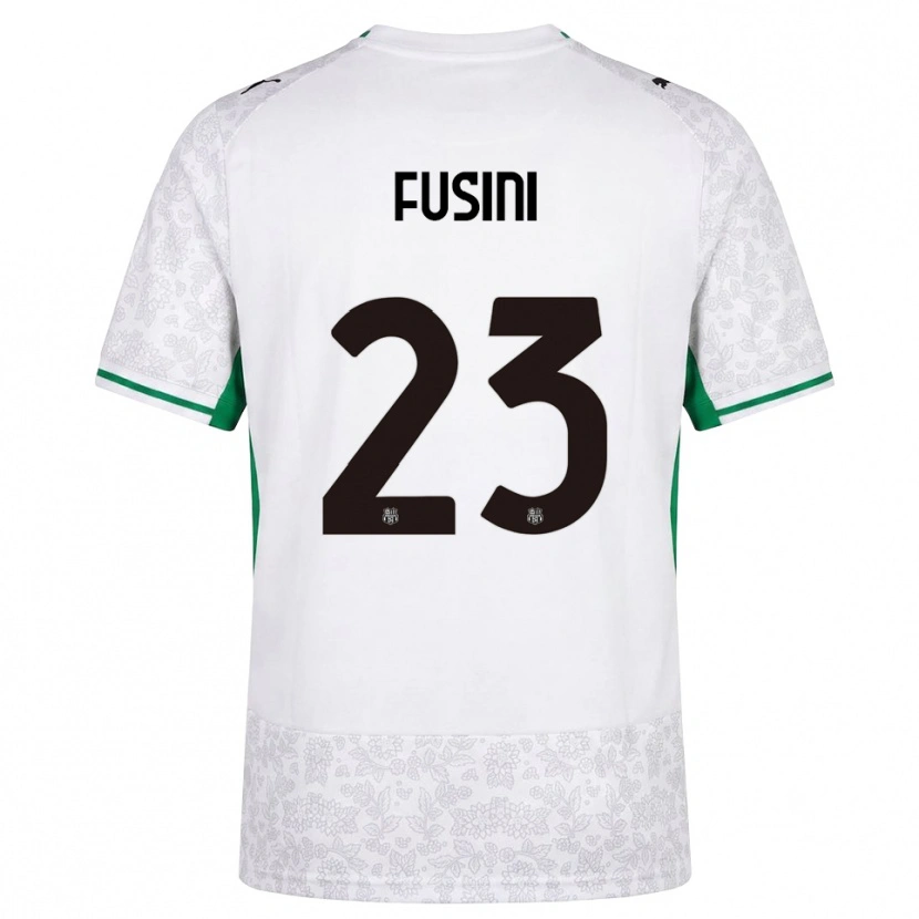 Danxen Dámské Martina Fusini #23 Bílá Černá Zelená Daleko Hráčské Dresy 2026/27 Dres