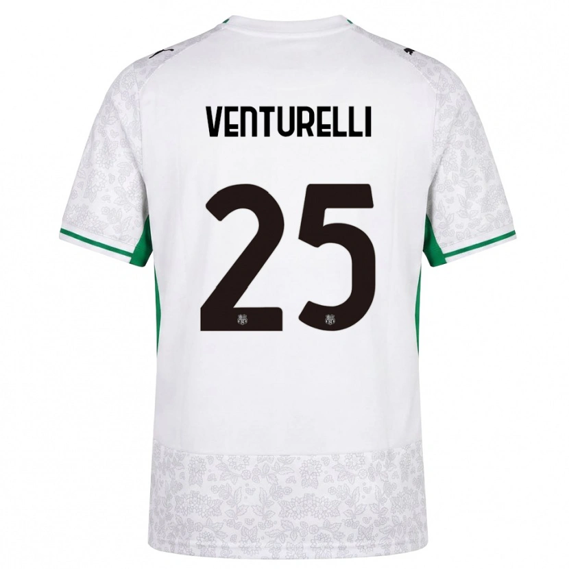 Danxen Dámské Caterina Venturelli #25 Bílá Černá Zelená Daleko Hráčské Dresy 2026/27 Dres