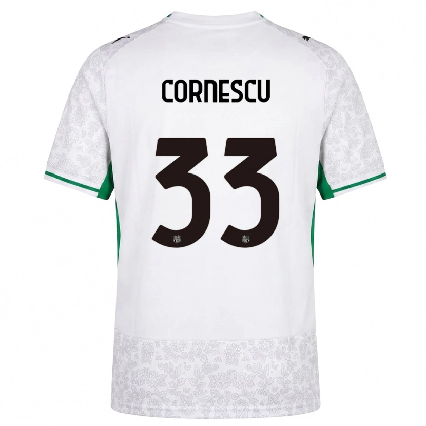 Danxen Dámské Iustin Cornescu #33 Bílá Černá Zelená Daleko Hráčské Dresy 2026/27 Dres