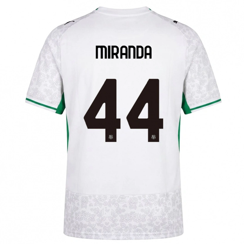 Danxen Dámské Kevin Miranda #44 Bílá Černá Zelená Daleko Hráčské Dresy 2026/27 Dres
