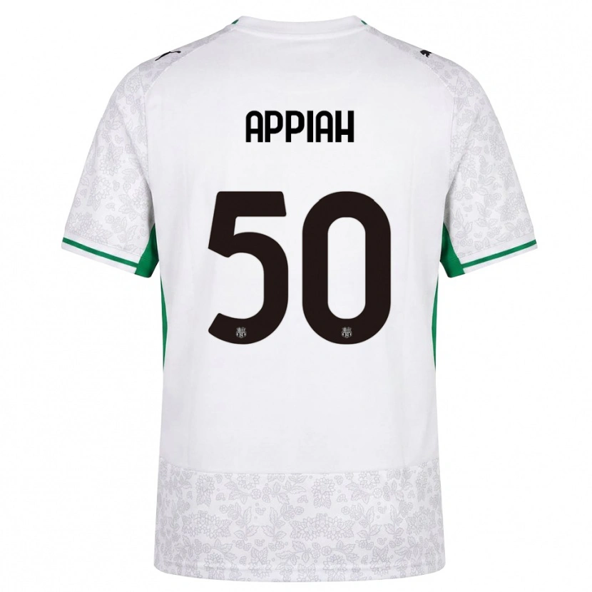 Danxen Dámské Lorenzo Appiah #50 Bílá Černá Zelená Daleko Hráčské Dresy 2026/27 Dres