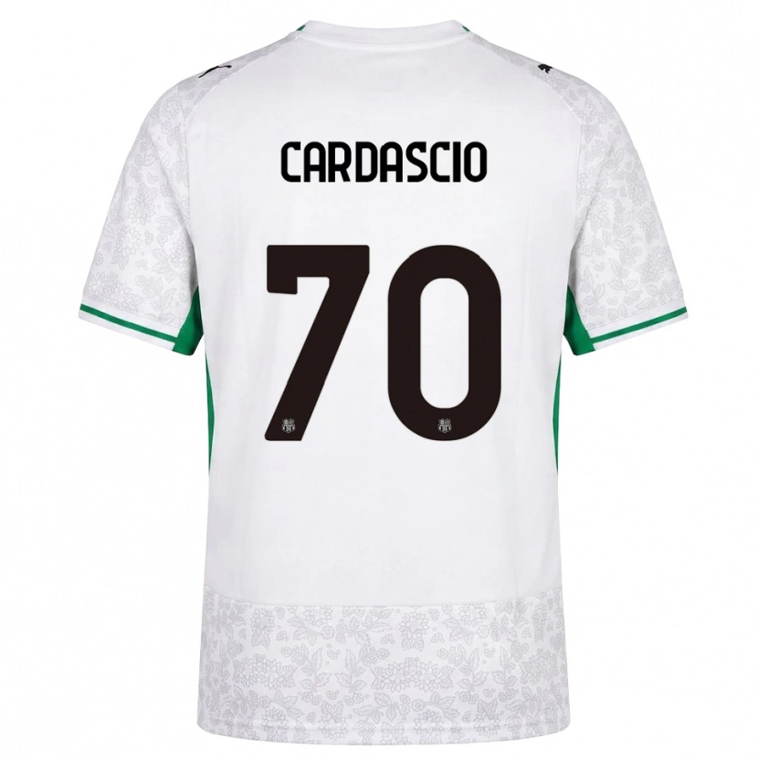 Danxen Dámské Alessandro Cardascio #70 Bílá Černá Zelená Daleko Hráčské Dresy 2026/27 Dres