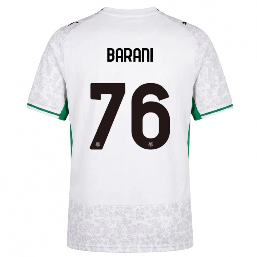 Danxen Dámské Luca Barani #76 Bílá Černá Zelená Daleko Hráčské Dresy 2026/27 Dres