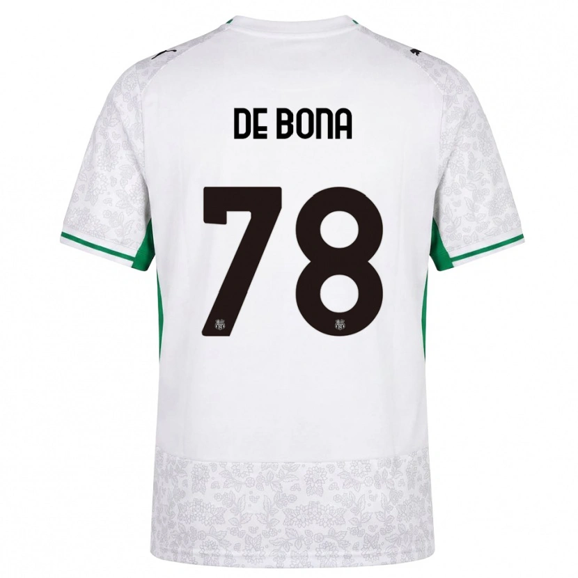 Danxen Dámské Francesca De Bona #78 Bílá Černá Zelená Daleko Hráčské Dresy 2026/27 Dres