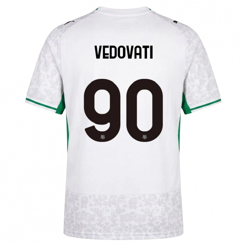 Danxen Dámské Gabriele Vedovati #90 Bílá Černá Zelená Daleko Hráčské Dresy 2026/27 Dres