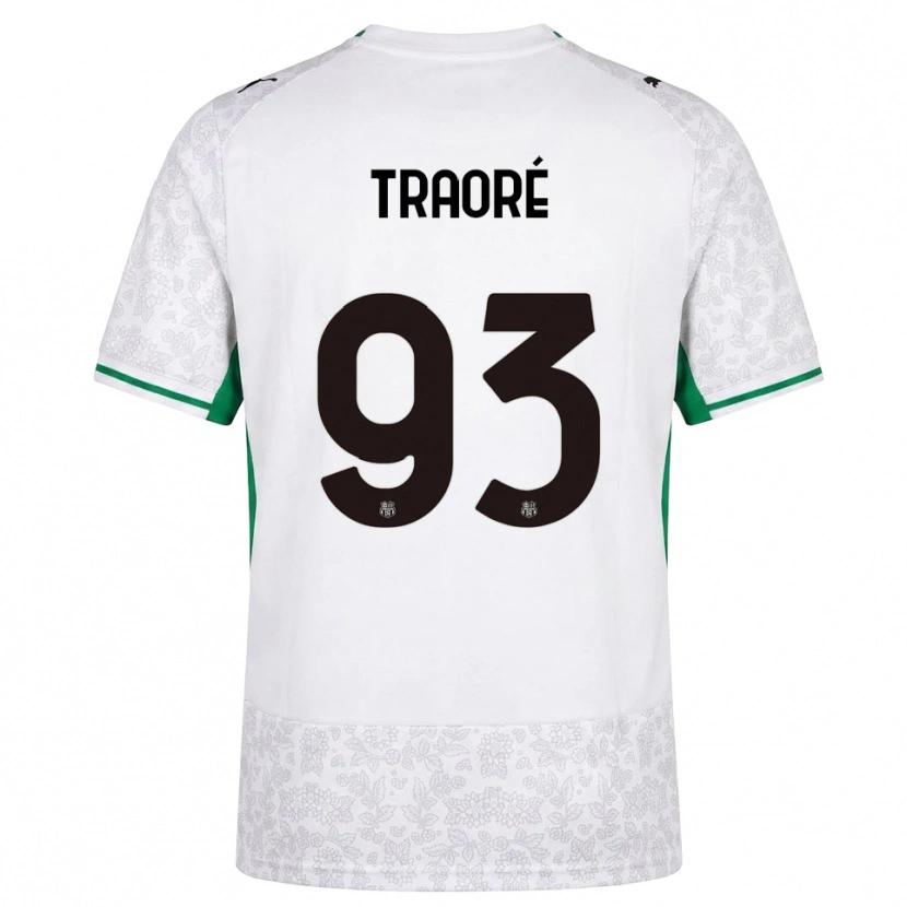 Danxen Dámské Kadidia Traoré #93 Bílá Černá Zelená Daleko Hráčské Dresy 2026/27 Dres