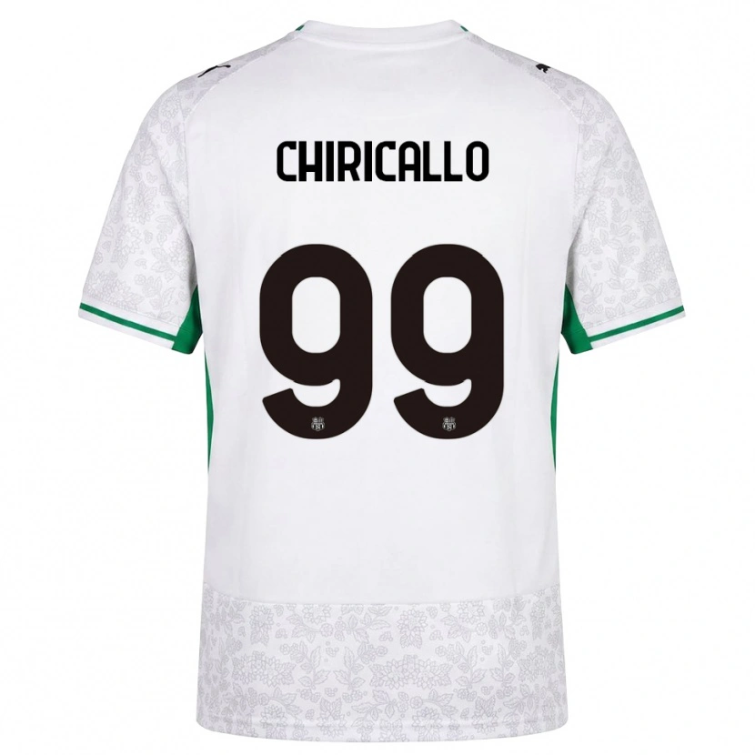 Danxen Dámské Giovanni Chiricallo #99 Bílá Černá Zelená Daleko Hráčské Dresy 2026/27 Dres