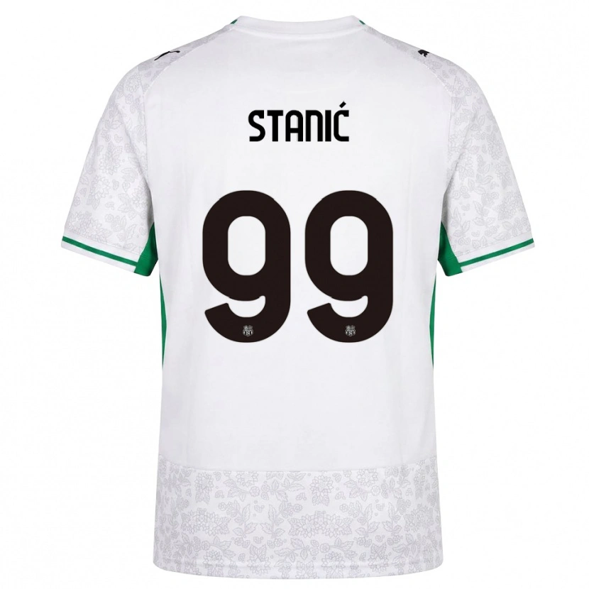 Danxen Dámské Paulina Stanić #99 Bílá Černá Zelená Daleko Hráčské Dresy 2026/27 Dres