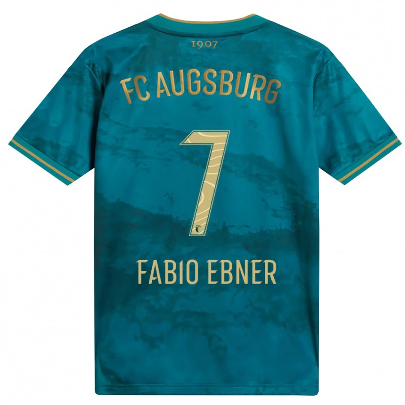 Danxen Dámské Fabio Ebner #7 Zelená Hnědá Daleko Hráčské Dresy 2026/27 Dres