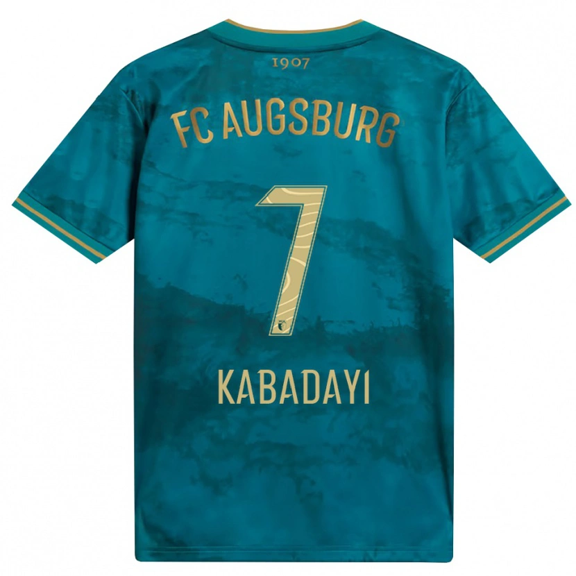 Danxen Dámské Yusuf Kabadayi #7 Zelená Hnědá Daleko Hráčské Dresy 2026/27 Dres