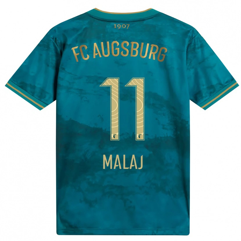 Danxen Dámské Aris Malaj #11 Zelená Hnědá Daleko Hráčské Dresy 2026/27 Dres