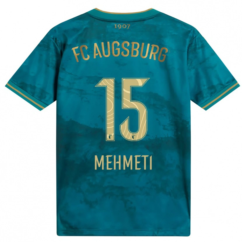 Danxen Dámské Bleona Mehmeti #15 Zelená Hnědá Daleko Hráčské Dresy 2026/27 Dres