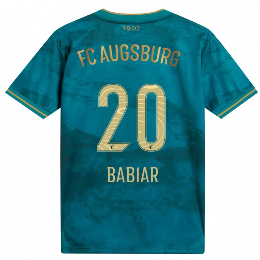 Danxen Dámské Fabian Babiar #20 Zelená Hnědá Daleko Hráčské Dresy 2026/27 Dres