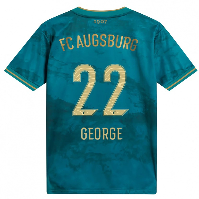 Danxen Dámské Noah George #22 Zelená Hnědá Daleko Hráčské Dresy 2026/27 Dres