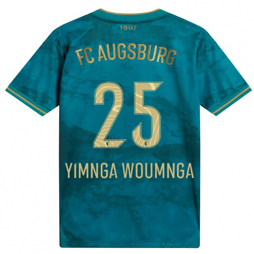Danxen Dámské Batkam Yimnga Woumnga #25 Zelená Hnědá Daleko Hráčské Dresy 2026/27 Dres