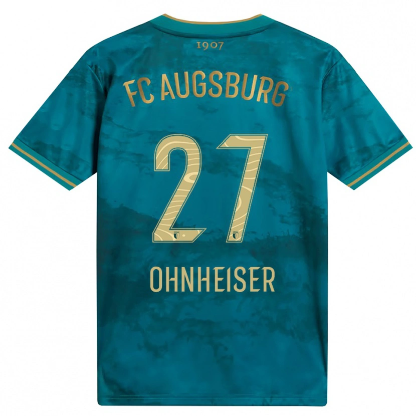 Danxen Dámské Nico Ohnheiser #27 Zelená Hnědá Daleko Hráčské Dresy 2026/27 Dres