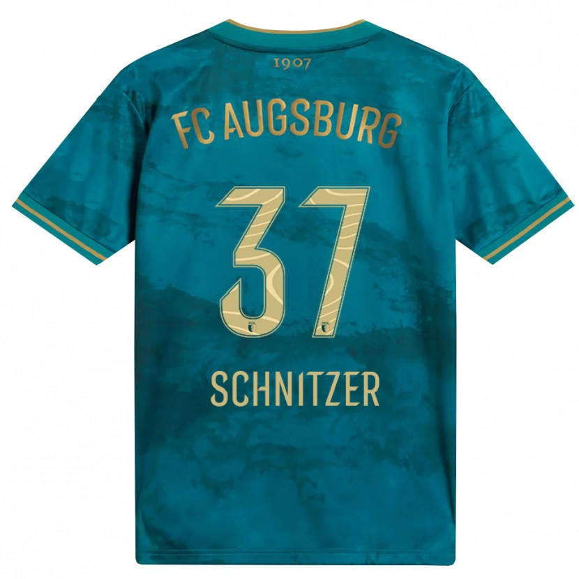 Danxen Dámské Tim Schnitzer #37 Zelená Hnědá Daleko Hráčské Dresy 2026/27 Dres