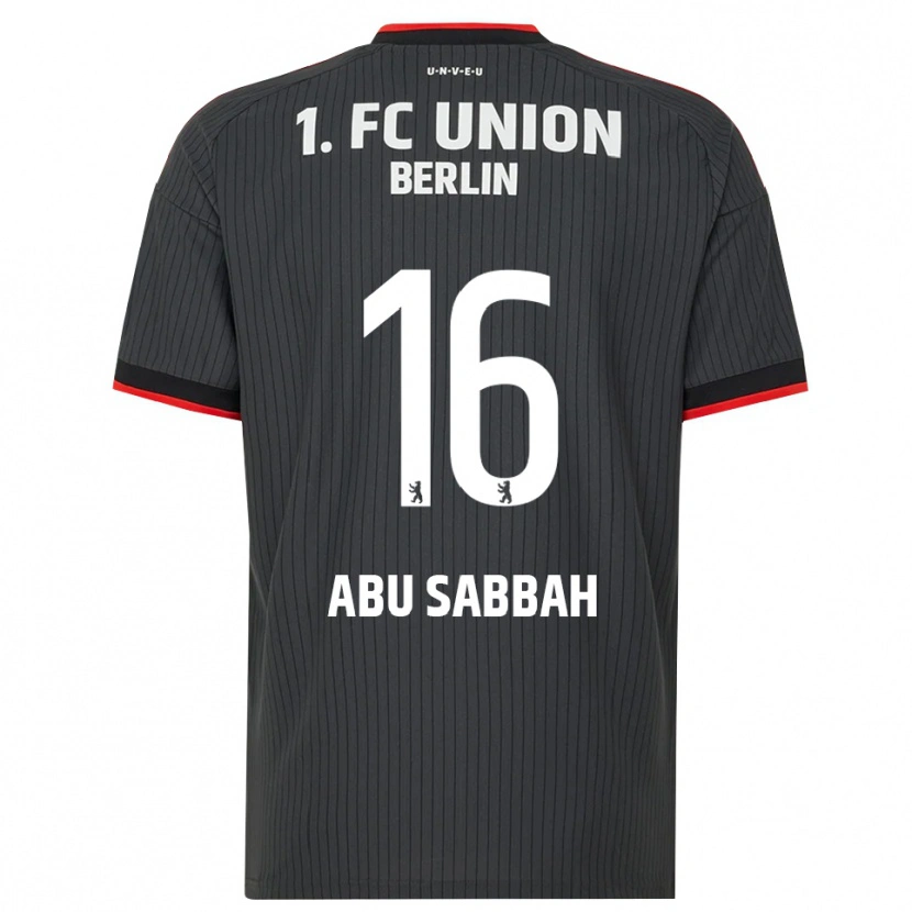 Danxen Dámské Sarah Abu Sabbah #16 Černá Bílá Červená Daleko Hráčské Dresy 2026/27 Dres