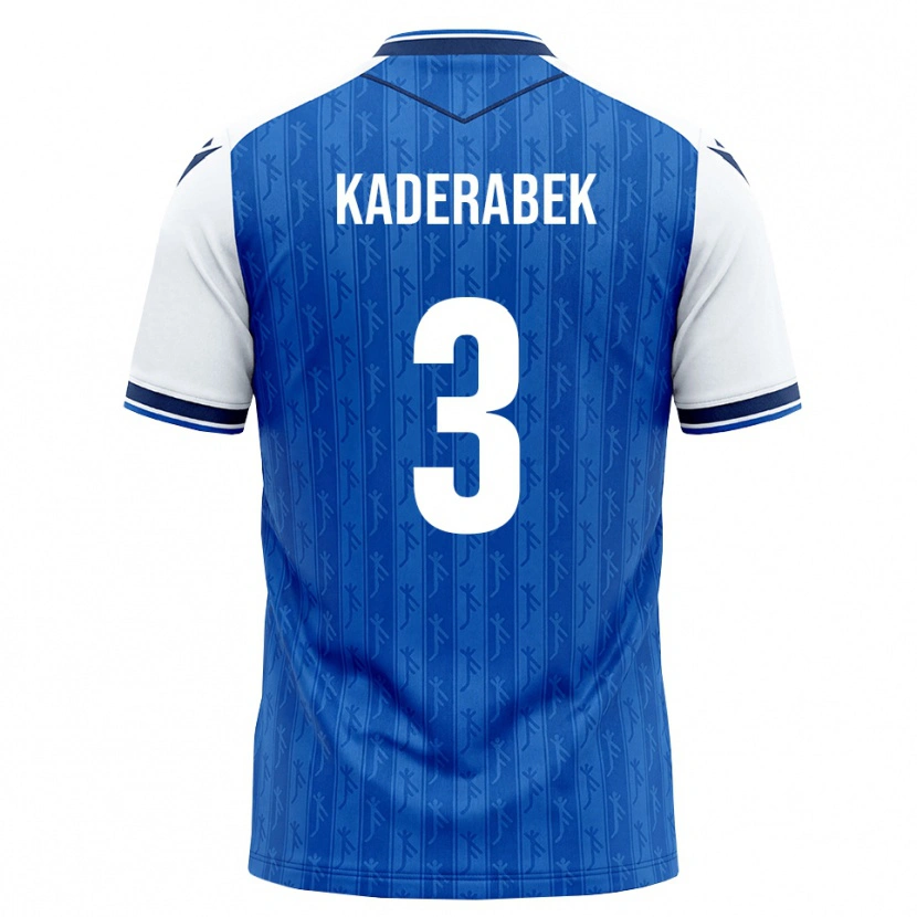 Danxen Dětské Pavel Kaderabek #3 Královská Modř Bílá Domů Hráčské Dresy 2026/27 Dres