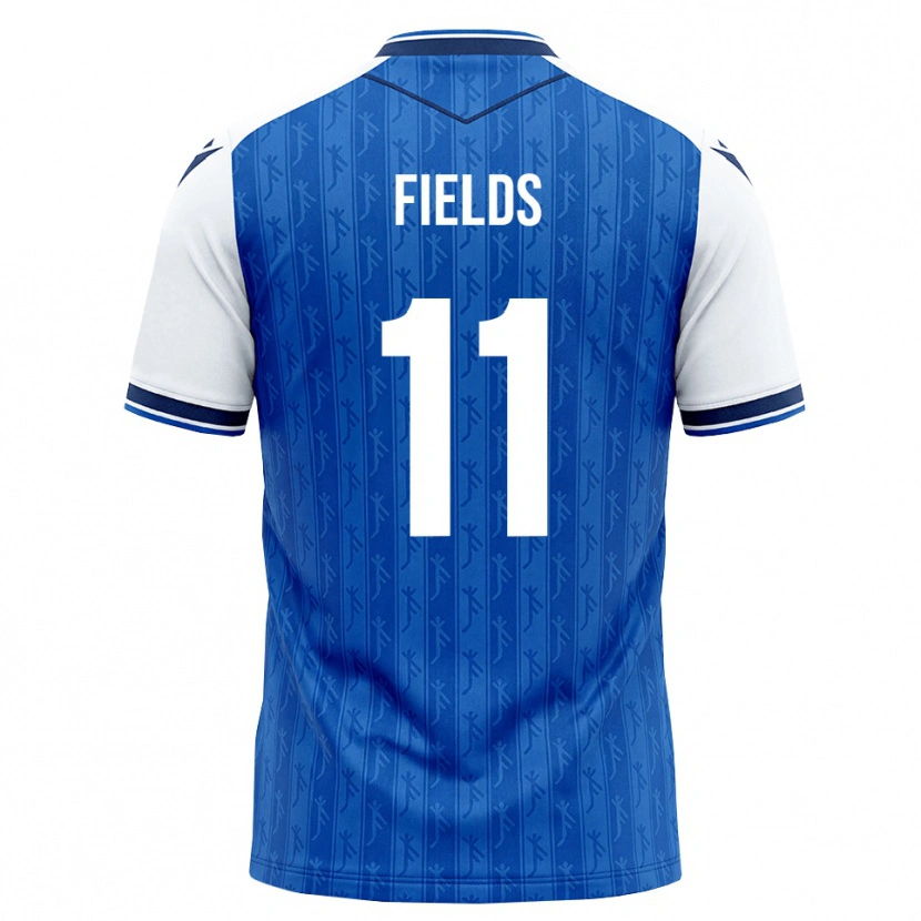 Danxen Dětské Jykese Fields #11 Královská Modř Bílá Domů Hráčské Dresy 2026/27 Dres