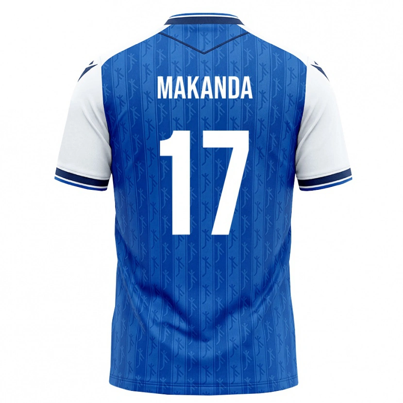 Danxen Dětské Blessing Makanda #17 Královská Modř Bílá Domů Hráčské Dresy 2026/27 Dres