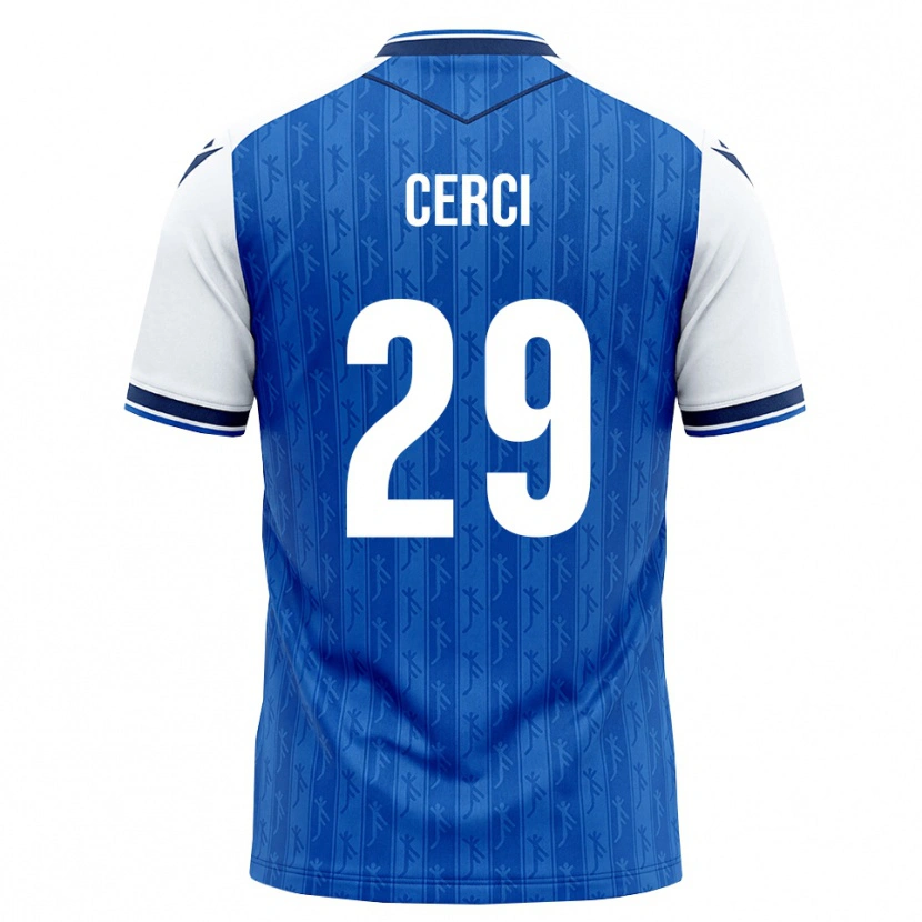 Danxen Dětské Selina Cerci #29 Královská Modř Bílá Domů Hráčské Dresy 2026/27 Dres