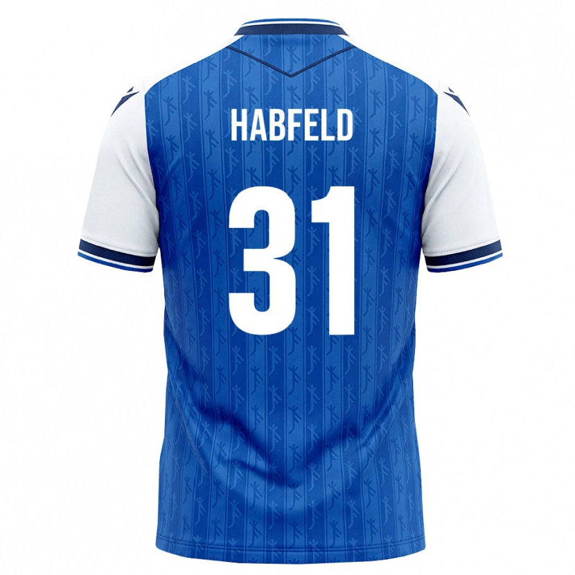 Danxen Dětské Josef Haßfeld #31 Královská Modř Bílá Domů Hráčské Dresy 2026/27 Dres