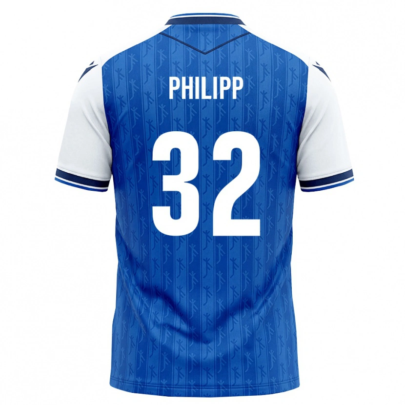 Danxen Dětské Tim Philipp #32 Královská Modř Bílá Domů Hráčské Dresy 2026/27 Dres