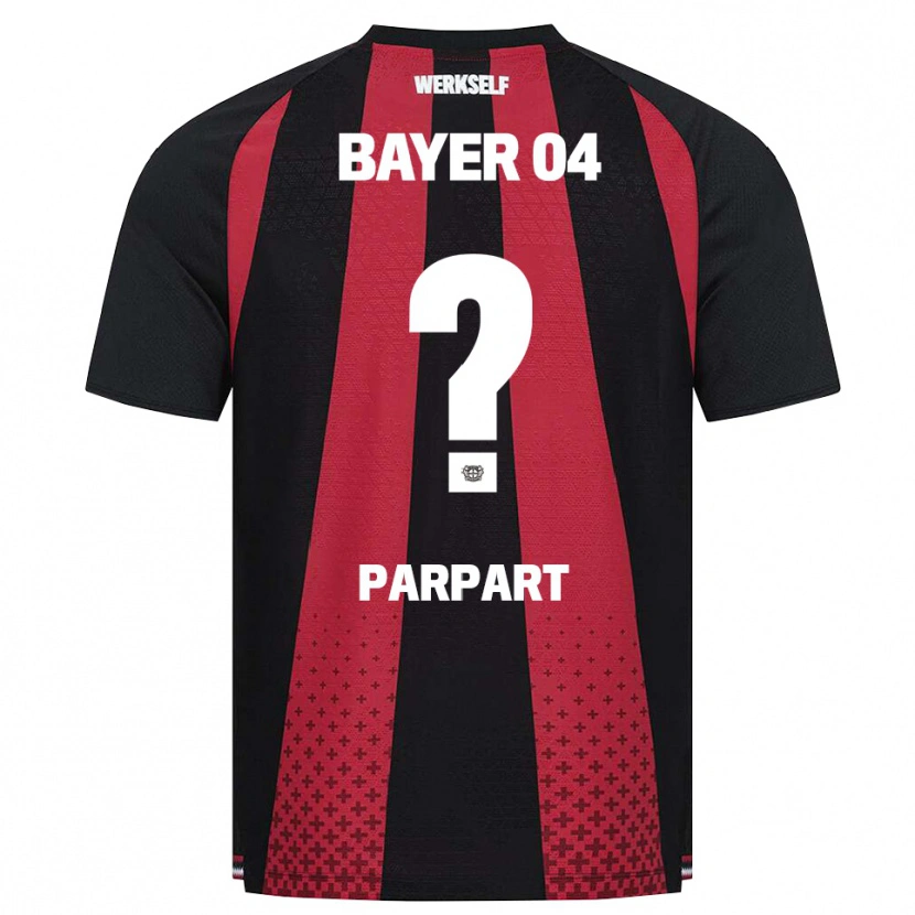 Danxen Dětské Luis Parpart #0 Černá Bílá Červená Domů Hráčské Dresy 2026/27 Dres