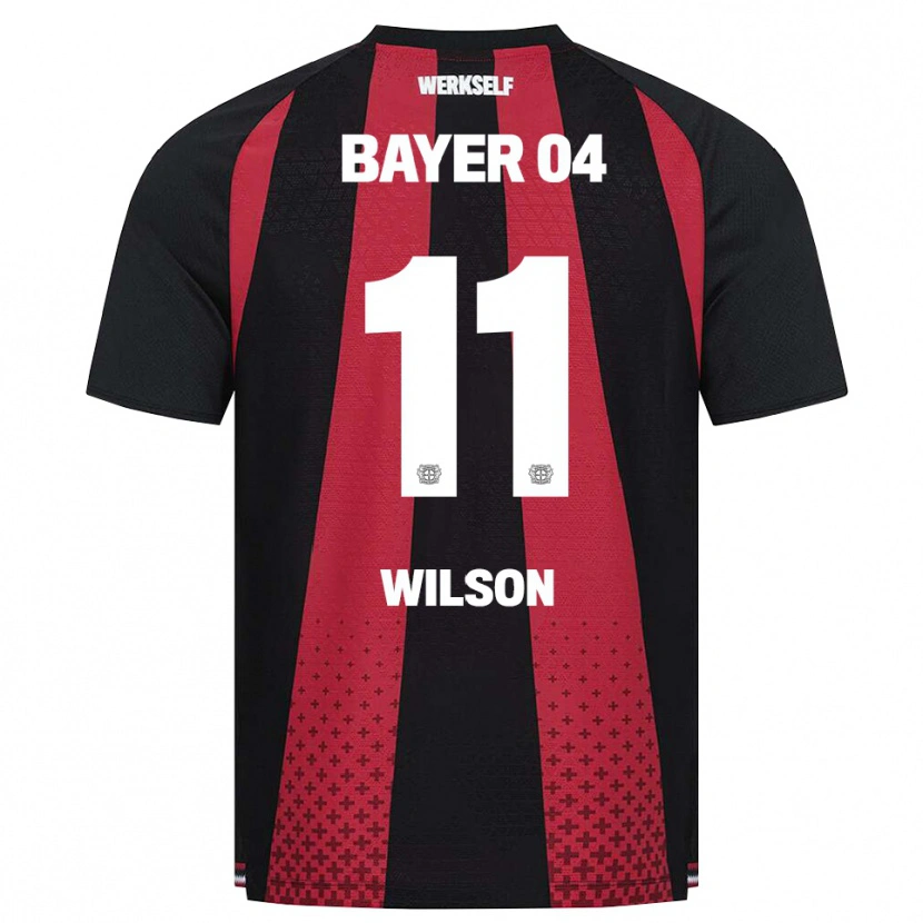 Danxen Dětské Clinton Wilson #11 Černá Bílá Červená Domů Hráčské Dresy 2026/27 Dres