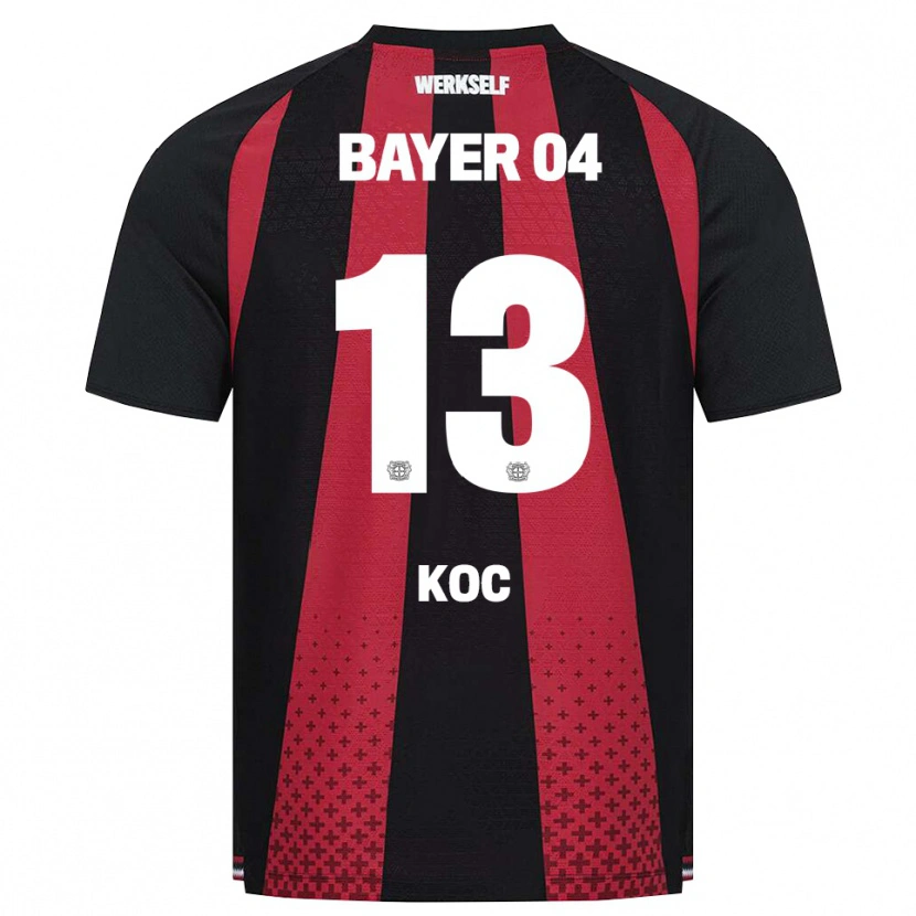 Danxen Dětské Halil Koç #13 Černá Bílá Červená Domů Hráčské Dresy 2026/27 Dres