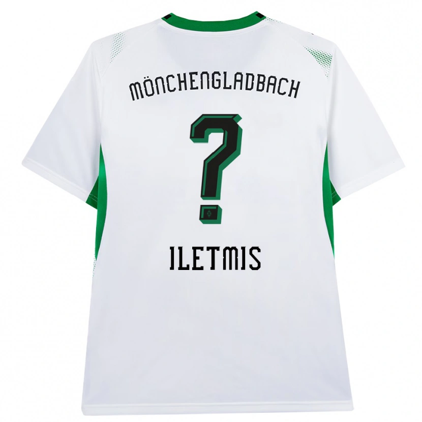 Danxen Dětské Abdullah Iletmis #0 Bílá Černá Zelená Domů Hráčské Dresy 2026/27 Dres