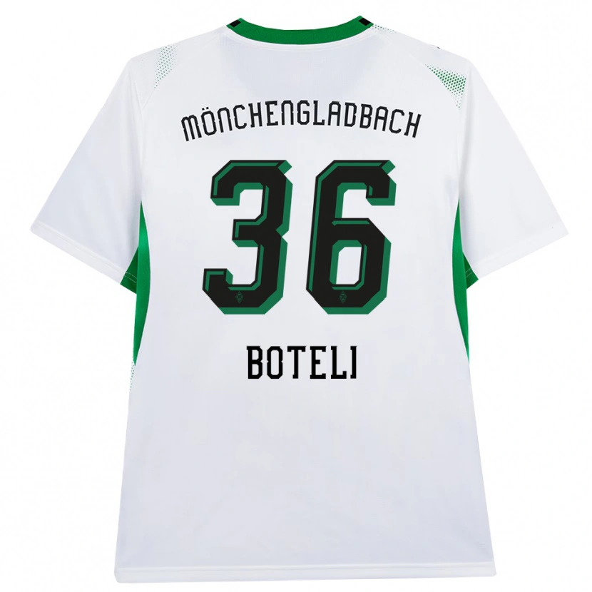 Danxen Dětské Winsley Boteli #36 Bílá Černá Zelená Domů Hráčské Dresy 2026/27 Dres