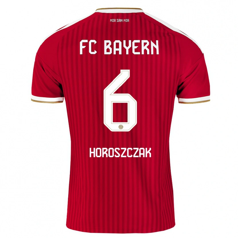 Danxen Dětské Kuba Horoszczak #6 Červená Bílá Modrá Domů Hráčské Dresy 2026/27 Dres