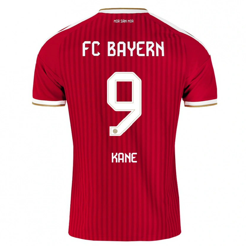 Danxen Dětské Harry Kane #9 Červená Bílá Modrá Domů Hráčské Dresy 2026/27 Dres