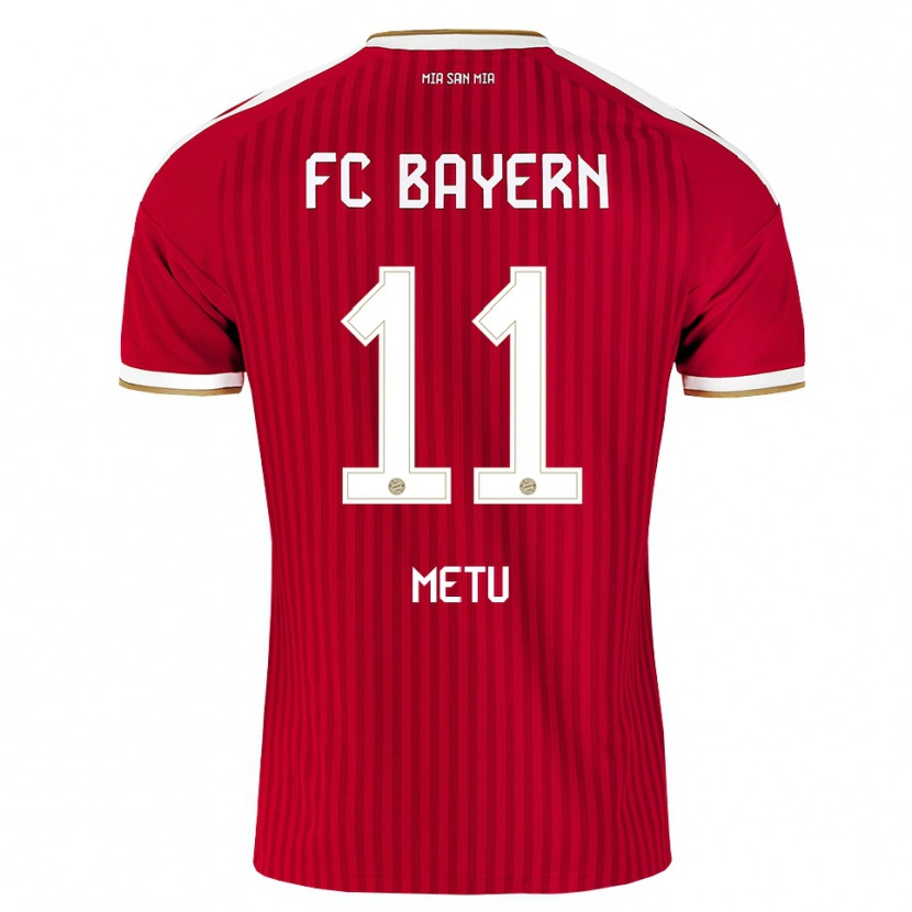 Danxen Dětské Emilian Metu #11 Červená Bílá Modrá Domů Hráčské Dresy 2026/27 Dres