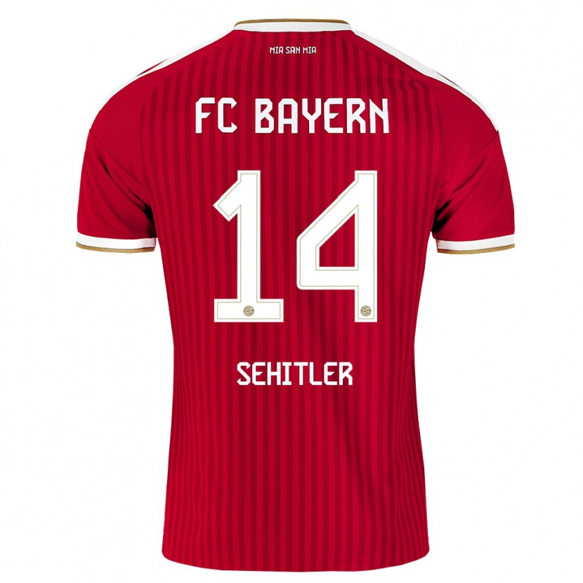 Danxen Dětské Alara Şehitler #14 Červená Bílá Modrá Domů Hráčské Dresy 2026/27 Dres