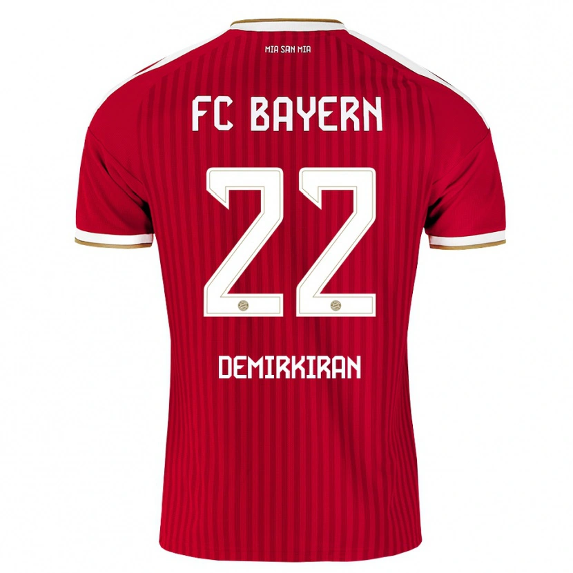 Danxen Dětské Ediz Demirkiran #22 Červená Bílá Modrá Domů Hráčské Dresy 2026/27 Dres