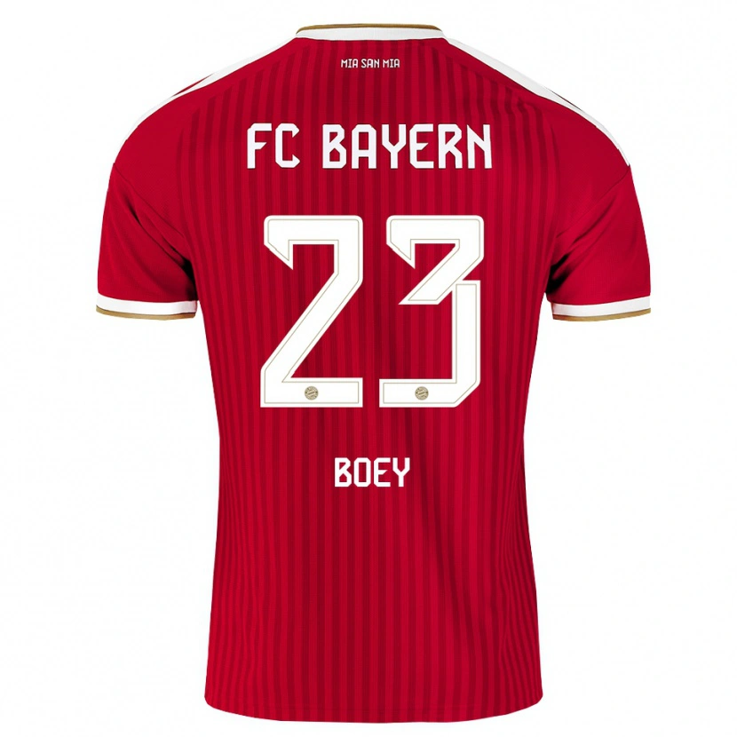 Danxen Dětské Sacha Boey #23 Červená Bílá Modrá Domů Hráčské Dresy 2026/27 Dres